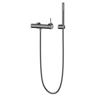 Смеситель для душа Knotlor SS-22/GM, вороненая сталь